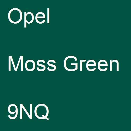 Opel, Moss Green, 9NQ.